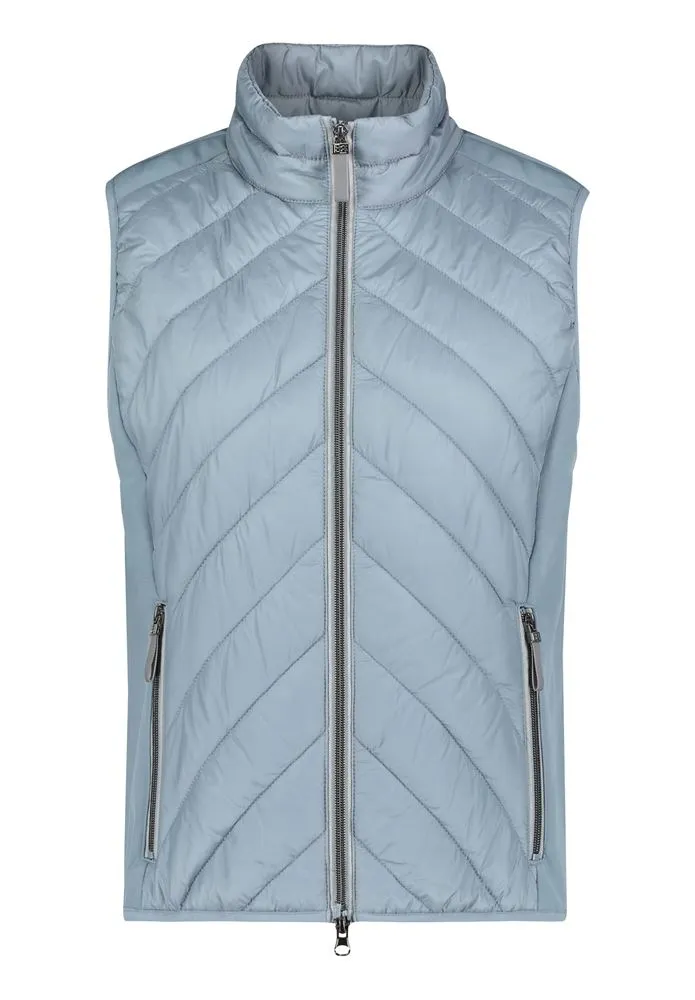 Betty Barclay Steppweste zweiwege Reißverschluss Polyesterfüllung beige, blau, schwarz S22 73412908