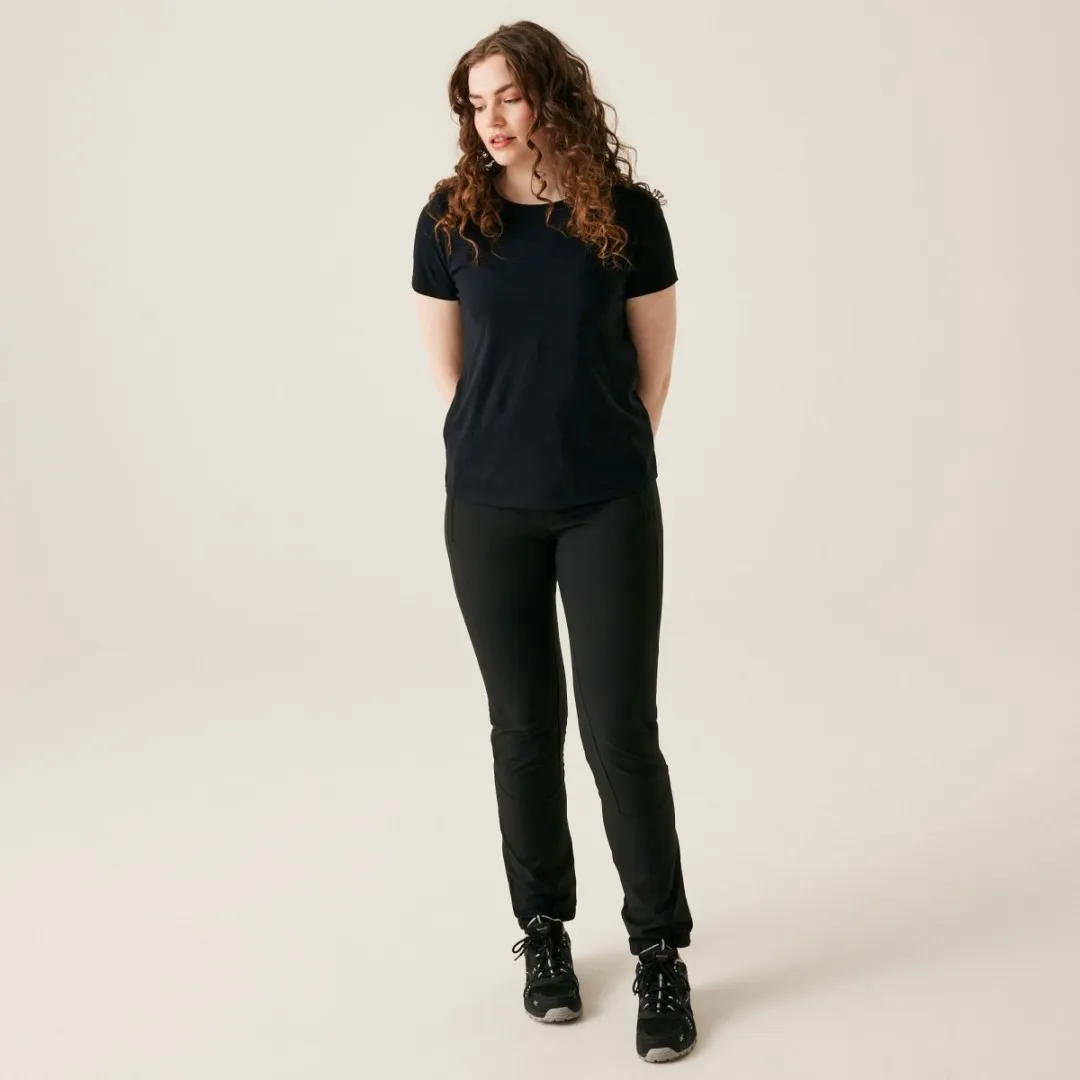 Damen Outdoorhose Regatta MOUNTAIN schwarz