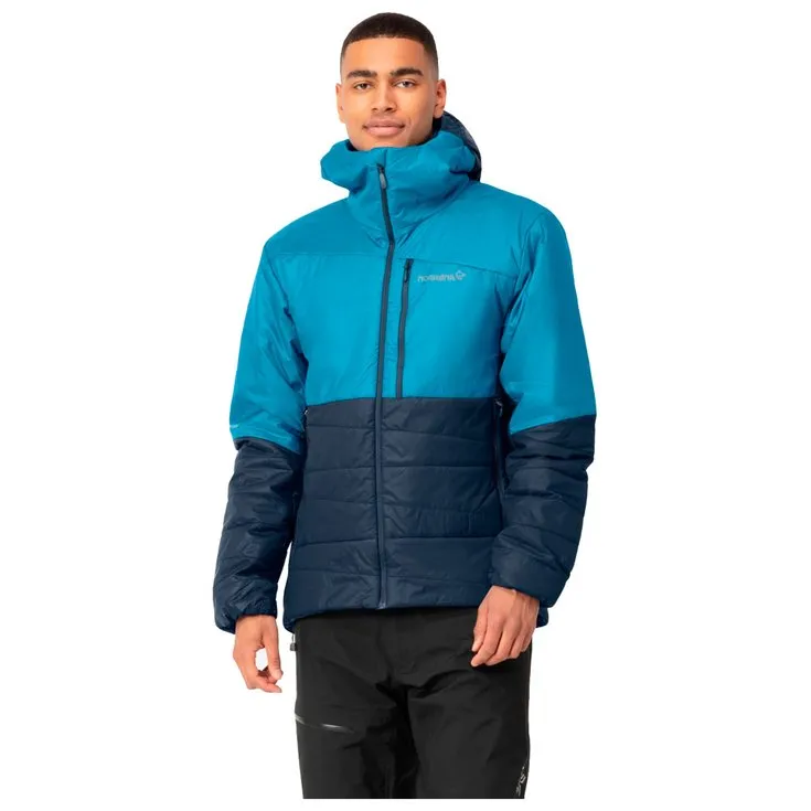 Daunenjacke Norrona ---Falketind Thermo60 Hood M's Haiwaiian Surf indigo