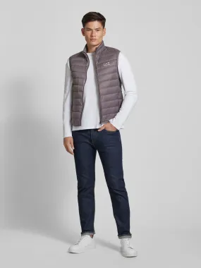 EA7 Emporio Armani Steppweste mit Stehkragen Modell 'LIGHTDOWN' (mittelgrau) online kaufen
