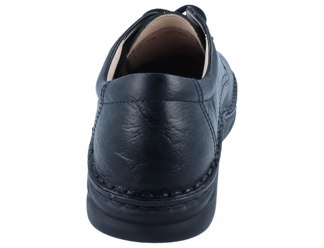 FINN COMFORT Metz Herren Schnürschuhe schwarz Glattleder