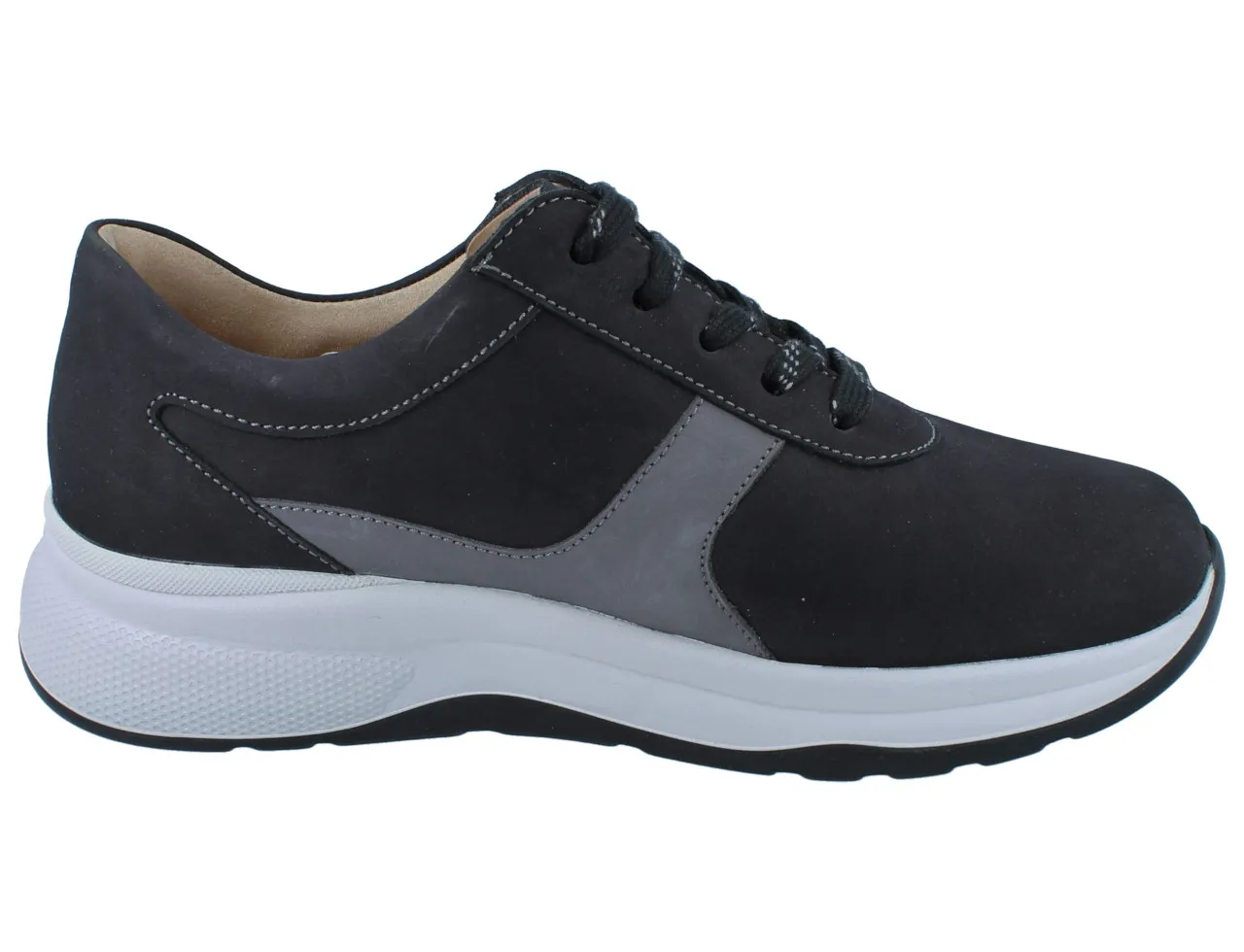 FINN COMFORT PROPHYLAXE 97312 Damen Herren Schnürschuhe schwarz Nubukleder