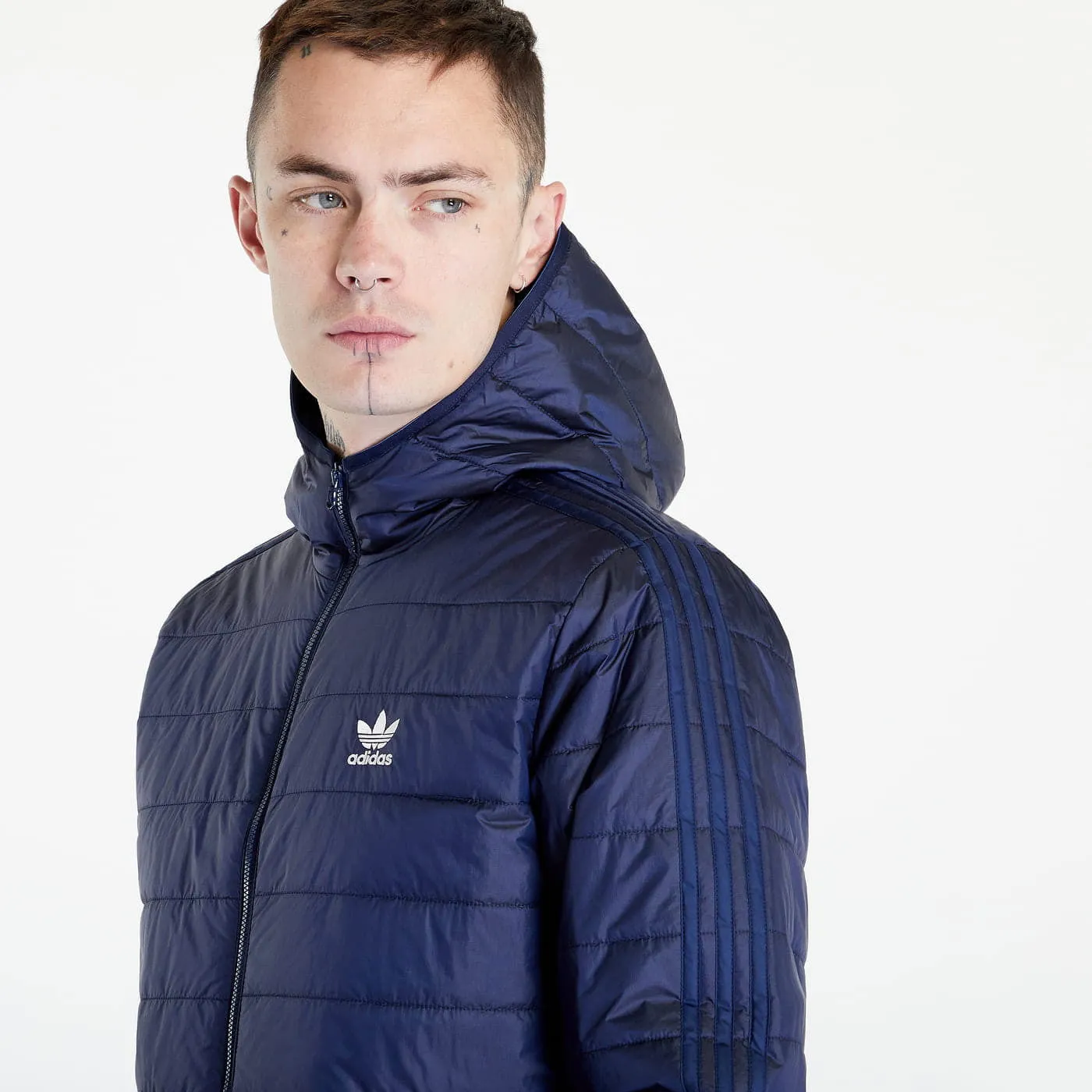 Gesteppte Jacke adidas Originals Pad Hooded Puff Night HL9210