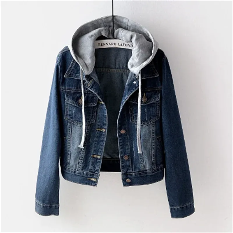 Heidi-Mode | Jeansjacke Mit Kapuze