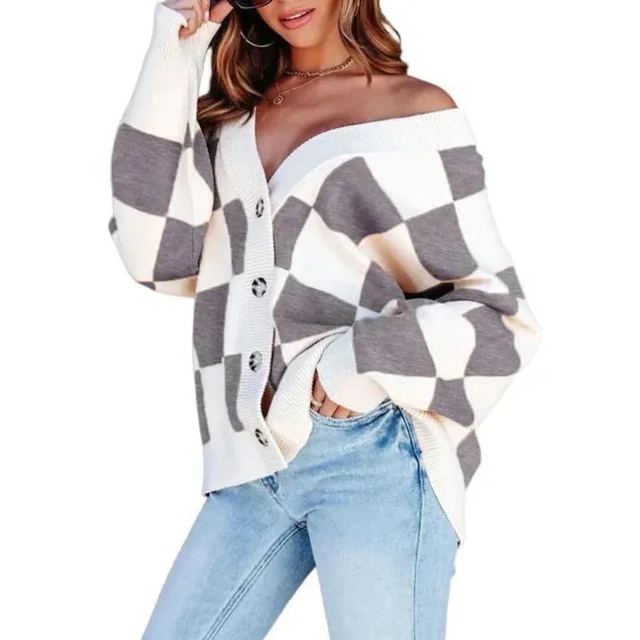 Heidi-Mode | Stylischer Pullover mit Karomuster
