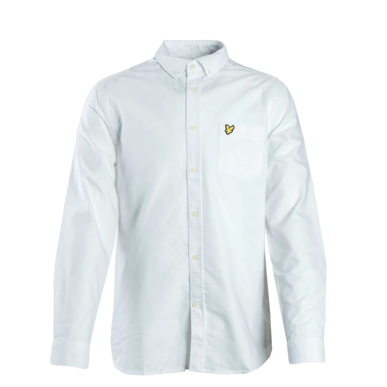 Herren Hemd - Regular Fit Light Weight Oxford - White