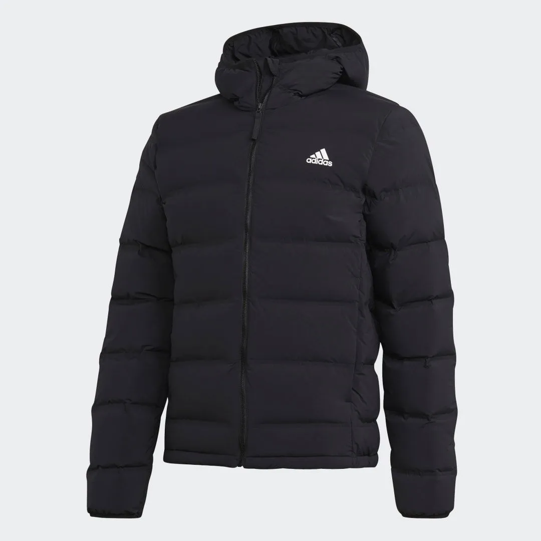 Jacke adidas Originals Helionic Stretch Hooded Down Jacket FT2521