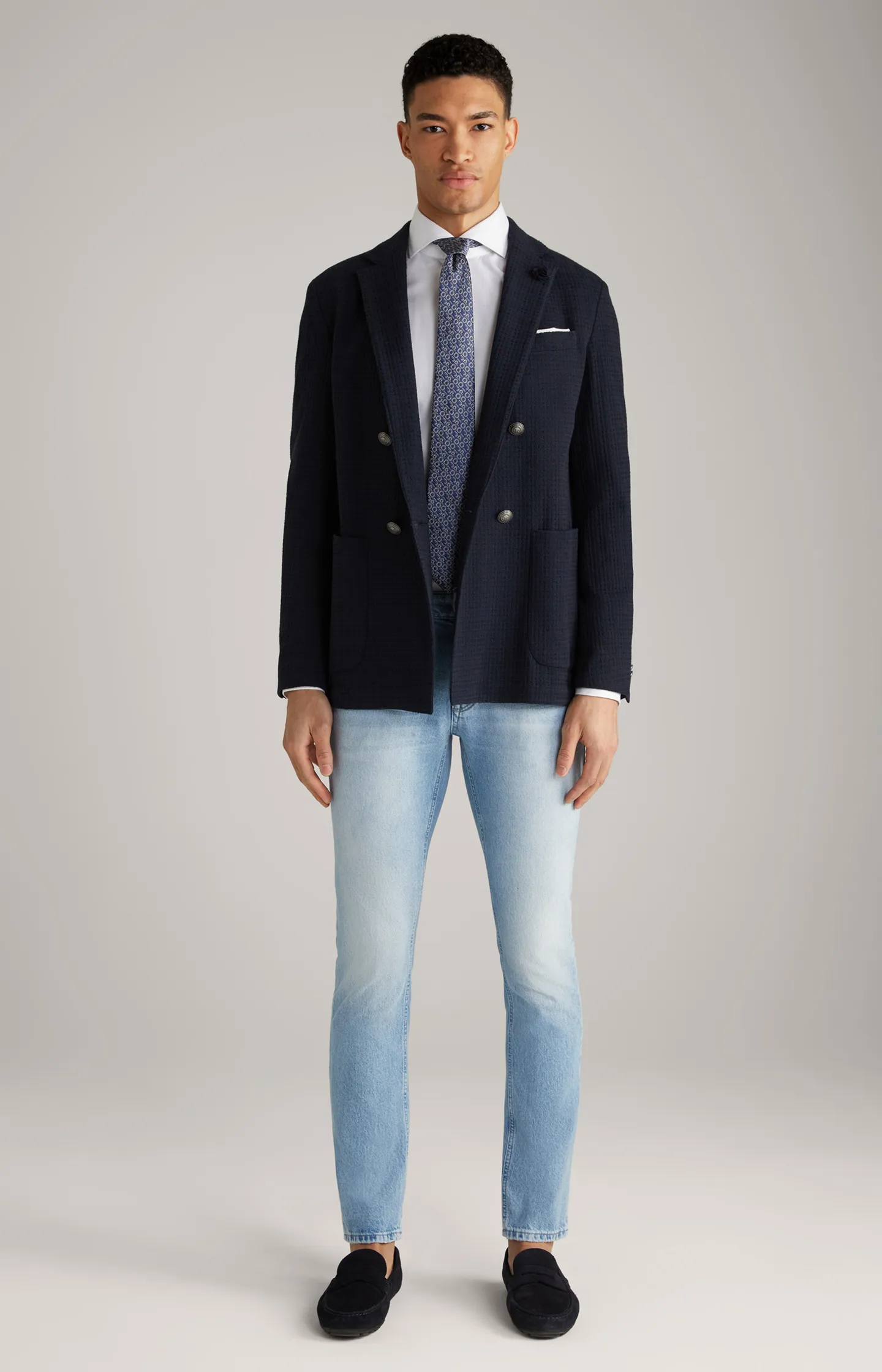 Jeans Stephen in Aqua-Blue Used
