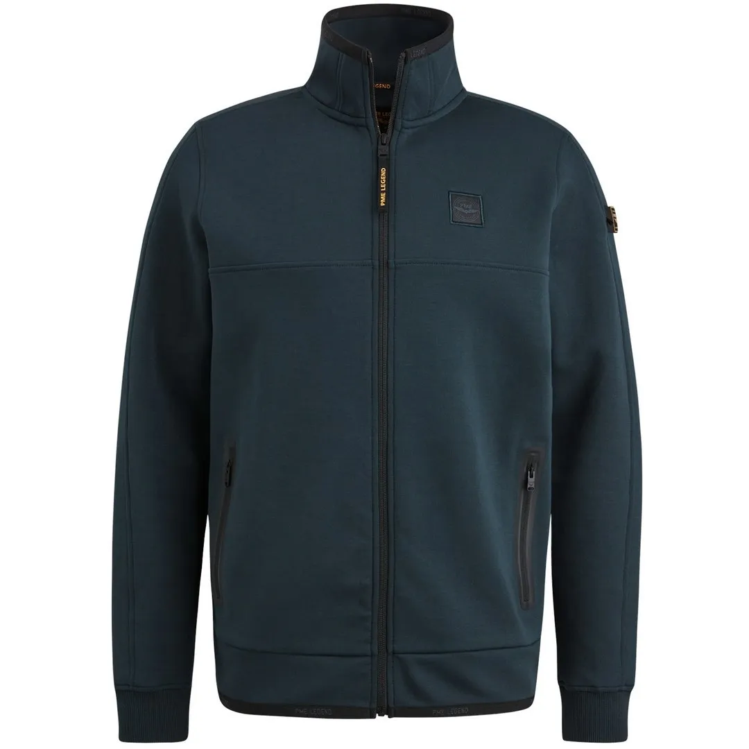 PME Legend Herren Sweat Jacke Sweatweste blau PSW2408430 5281 salute