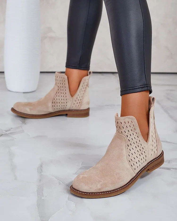 Royalfashion Women's eko suede Ovilla boots