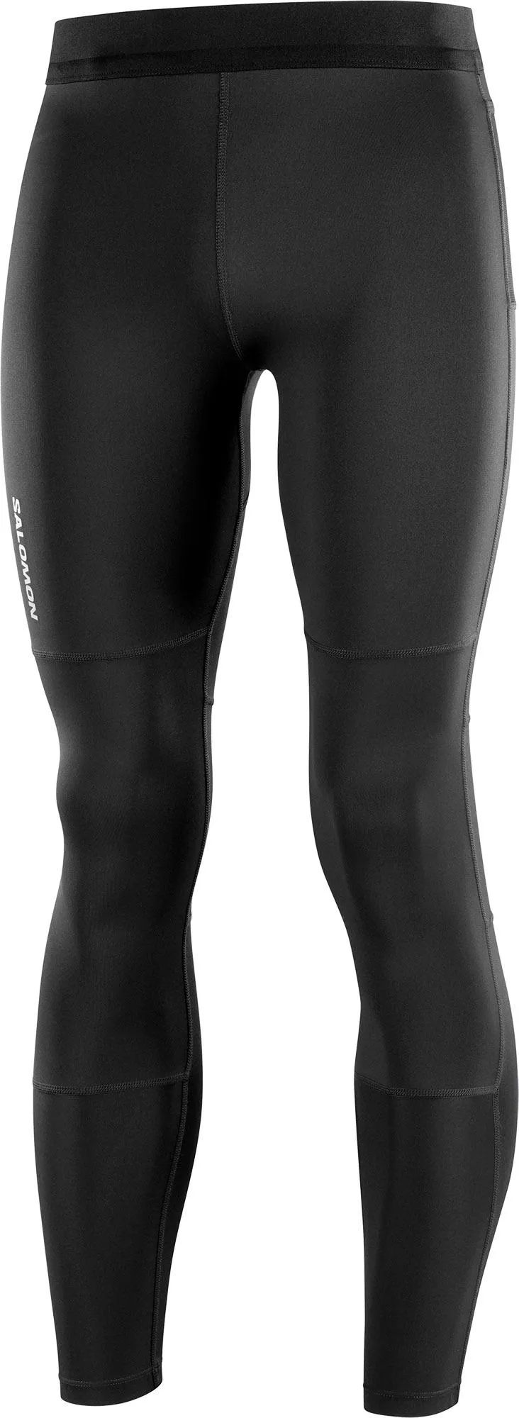 Salomon CROSS RUN Tights Herren deep black im Online Shop von kaufen