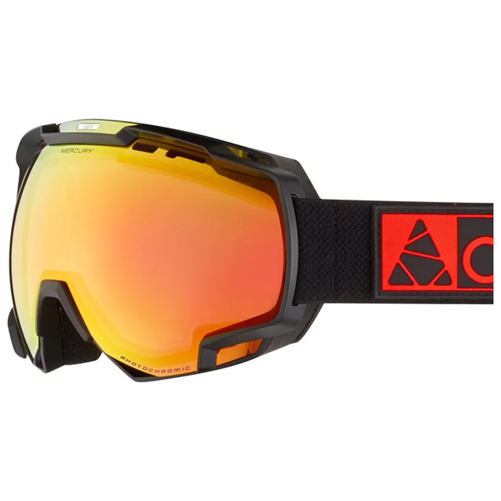 Skibrille Cairn ---Mercury Mat Black Orange Evolight Nxt