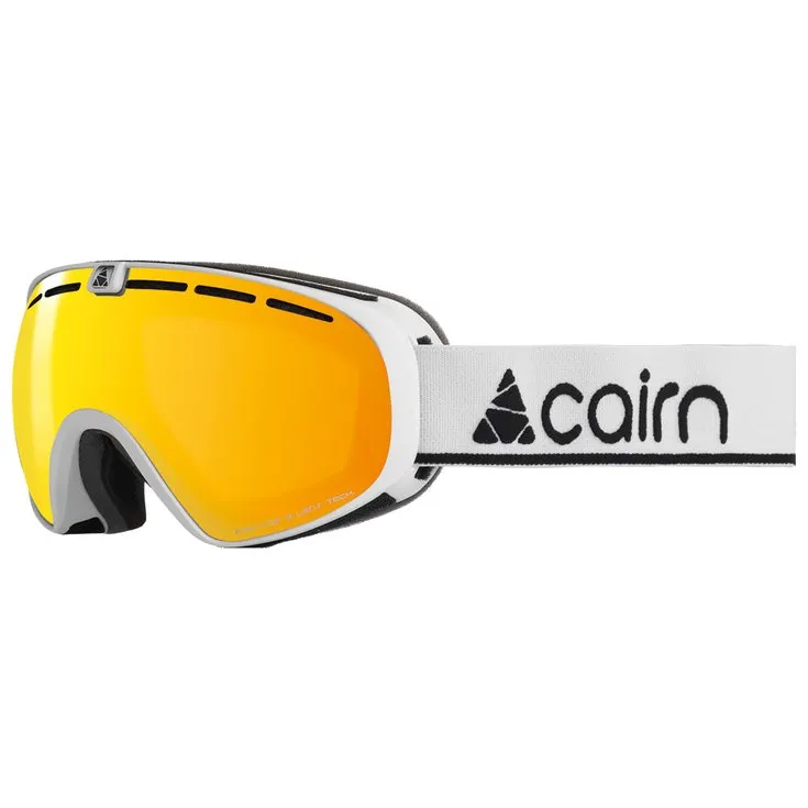 Skibrille Cairn ---Spot Mat White Otg Spx 1000