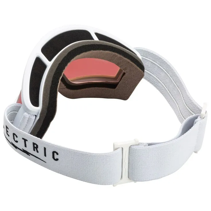 Skibrille Electric ---Egv Matte White Pink
