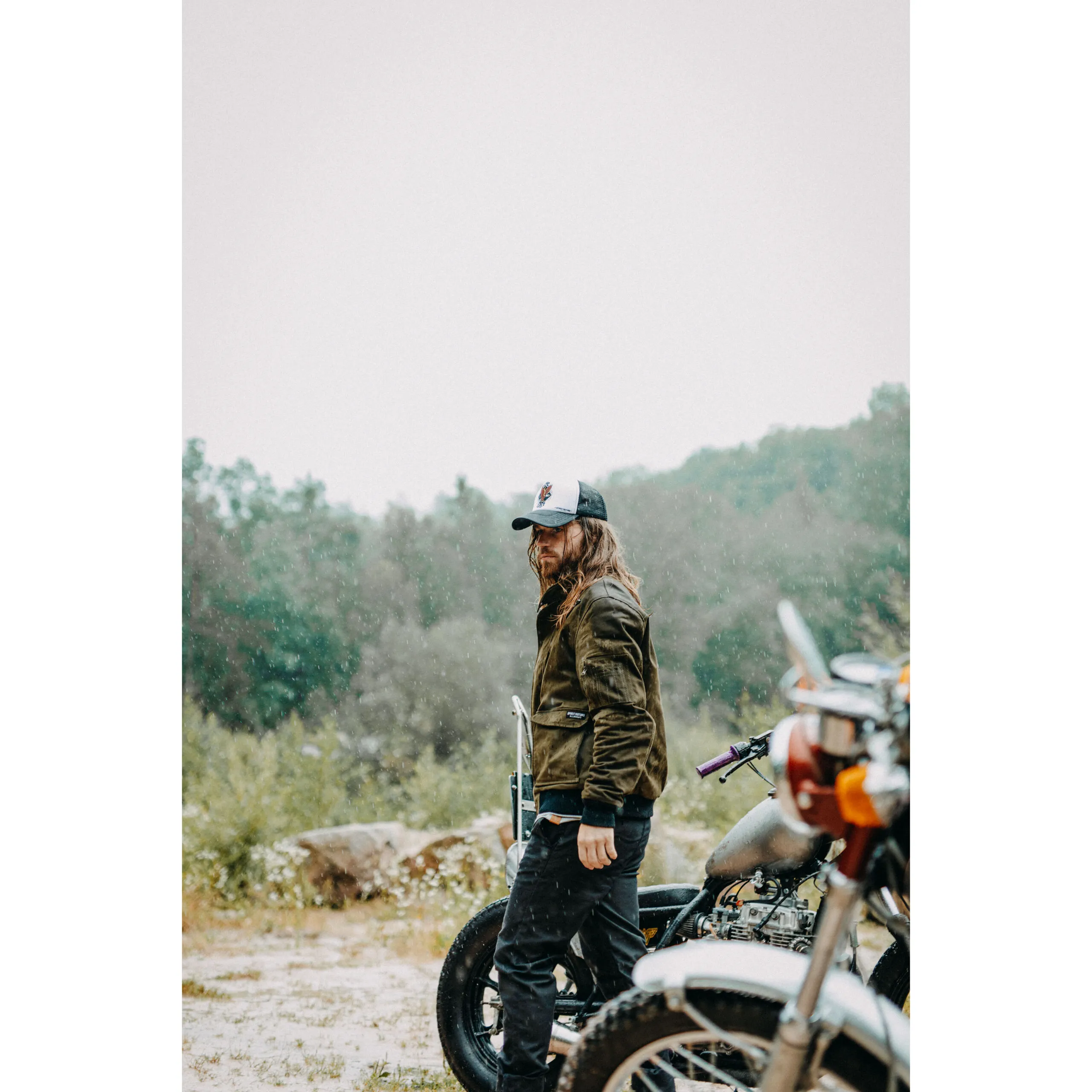Spirit Motors Eager Elliot Chino Hose Schwarz