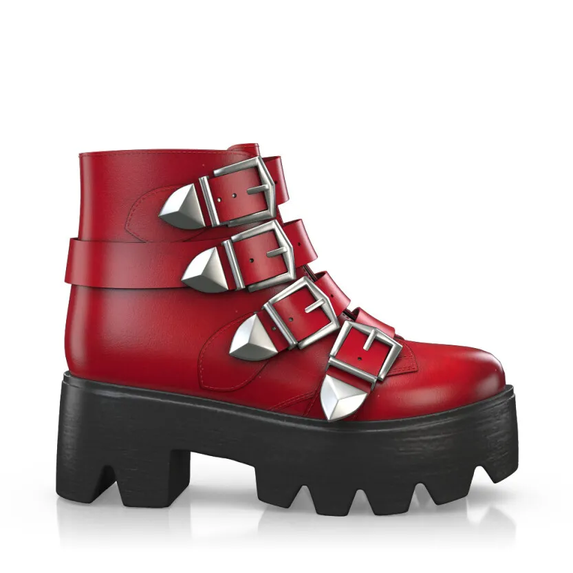 Stiefeletten mit robuster Sohle 59317