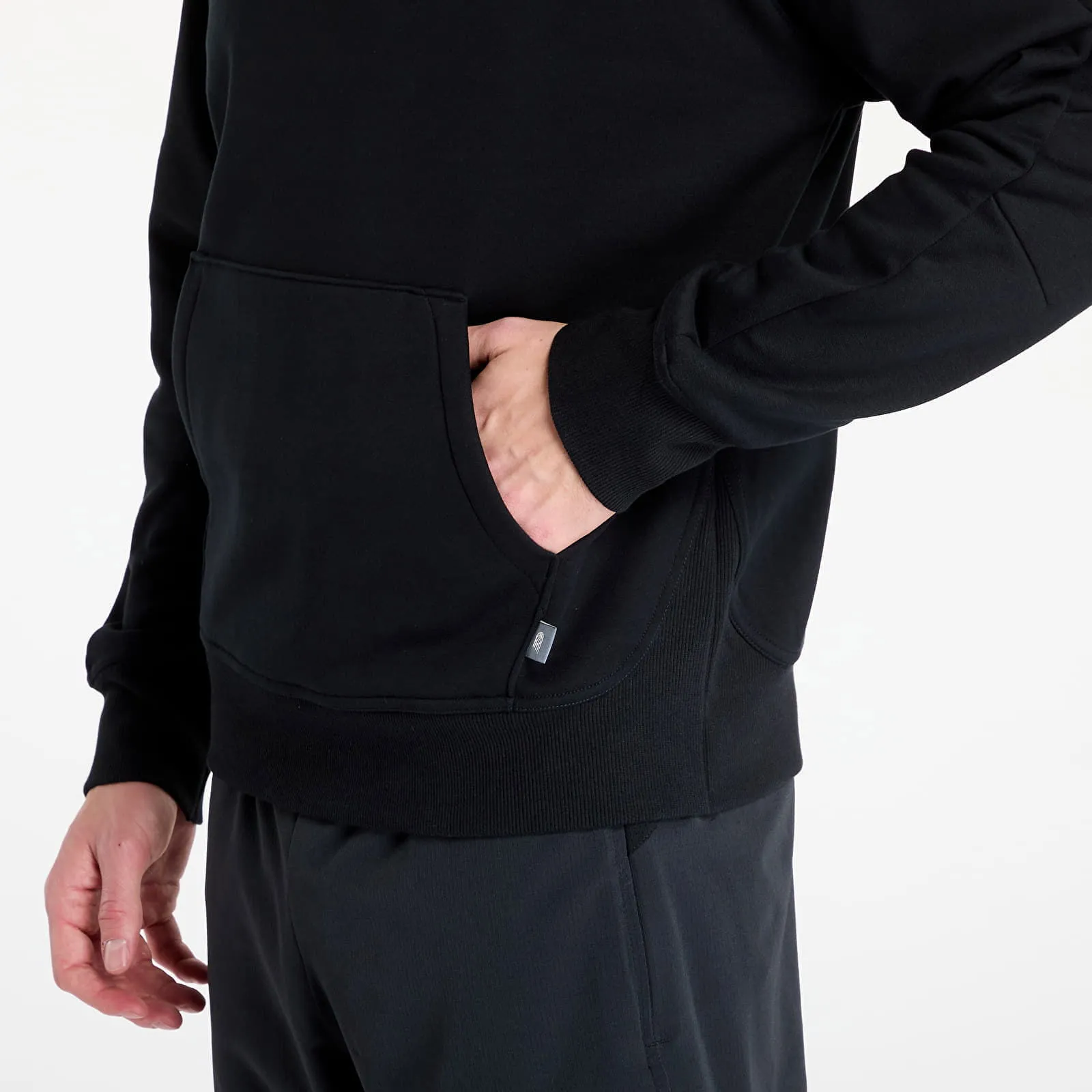 Sweatshirt New Balance Hoodie With Hood NBMT44583BK