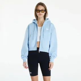 Sweatshirt Patta Femme Basic Crop Zip Up Hooded Sweater Blue Bell POC-BF24-2050-331-0267-023