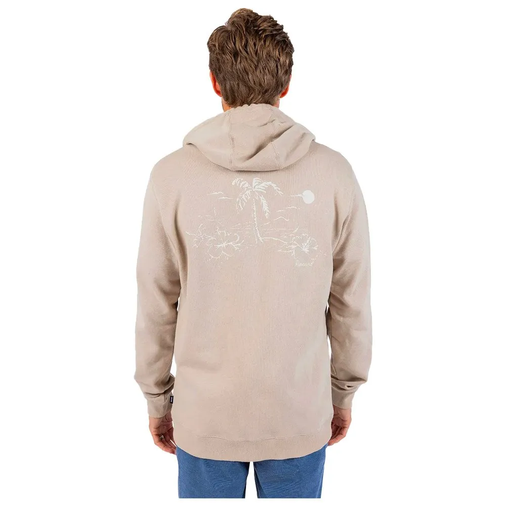 Sweatshirt Rip Curl ---Aloha Hotel Zip Thru Hood Taupe