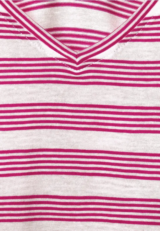 T-Shirt mit Streifenmuster