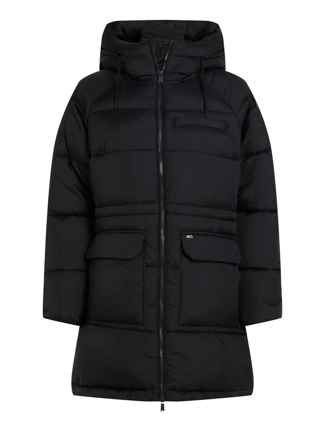 Tommy Jeans Steppjacke »TJW MIDI ASPEN PUFFER«, mit Logostickerei online bestellen bei Jelmoli-Versand Schweiz