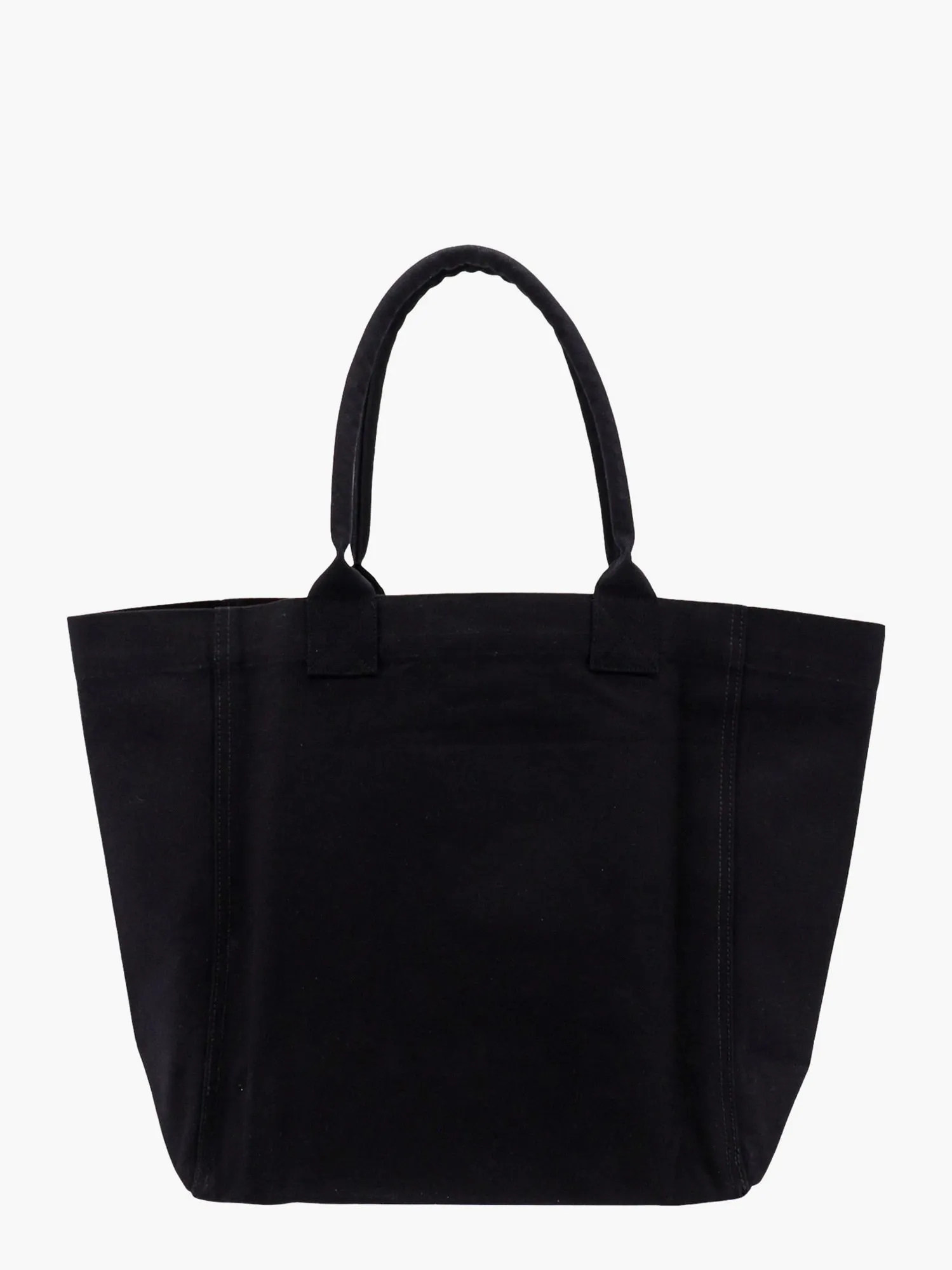 Tragetasche ISABEL MARANT Flock Logo Tote Bag PM0001FAA1X18M01BK