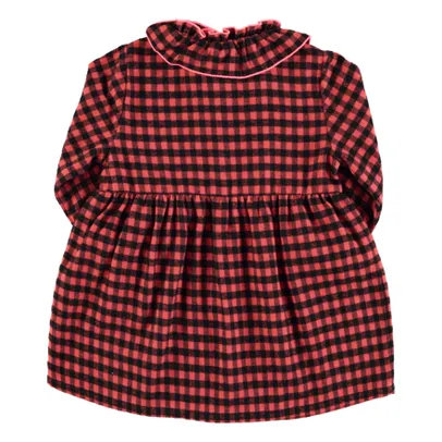 Vichy-Kleid | Rot
