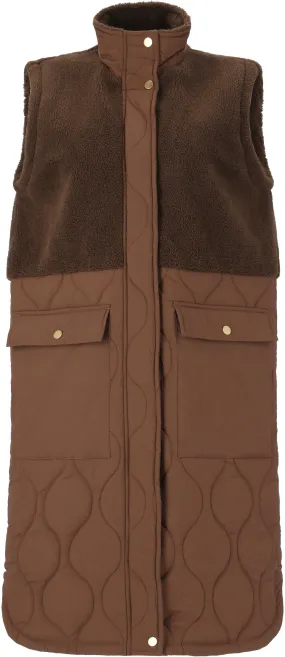 Weather Report Hollie Steppweste Damen 5181 Pinecone im Online Shop von kaufen