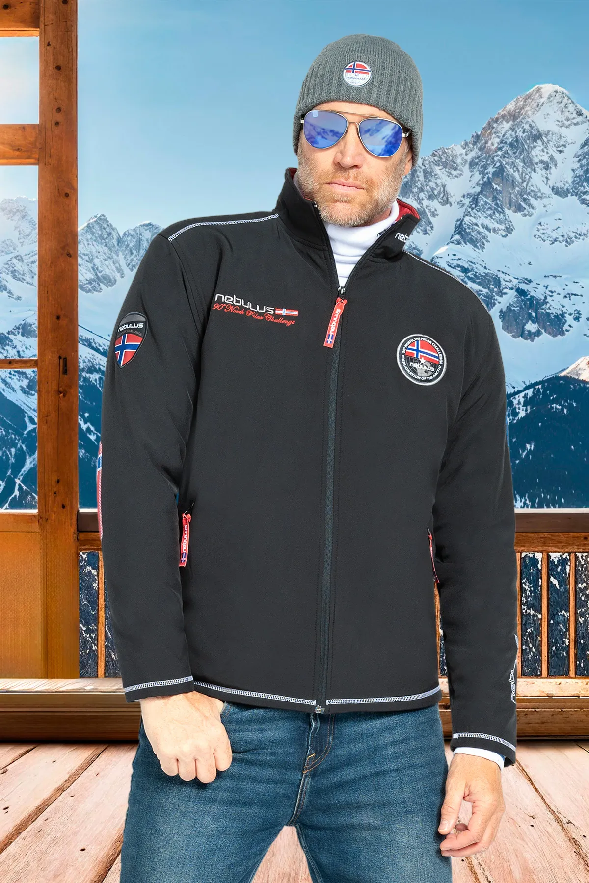 Winter-Softshelljacke Teddyfell MAESTRO FUR Herren