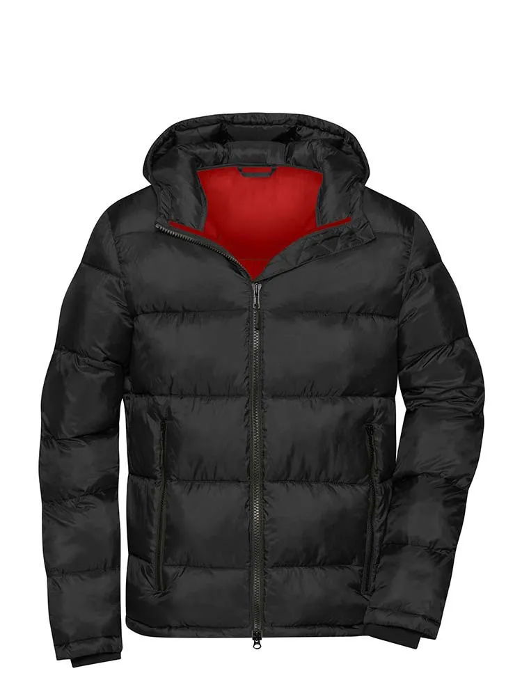 Winterjacke Herren Schwarz